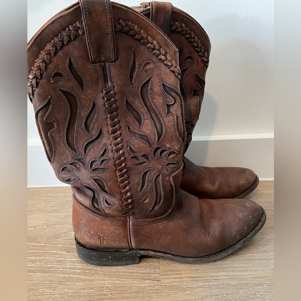 Frye cowboy boots